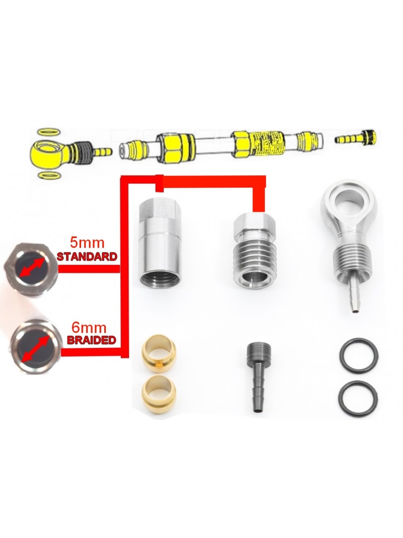 Formula Set De Connexion Durite De Frein