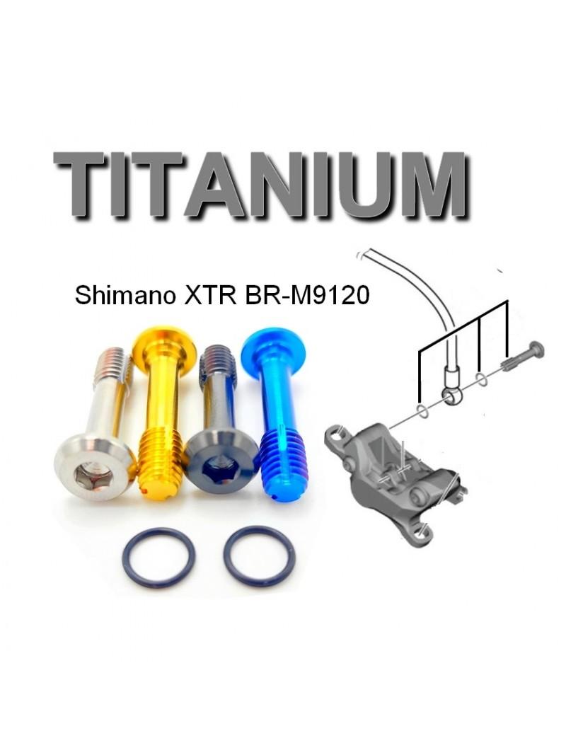 SHIMANO: Anschluß-Set für Hydraulische Bremsleitung aus TITAN! 4 Farben  auswähl.