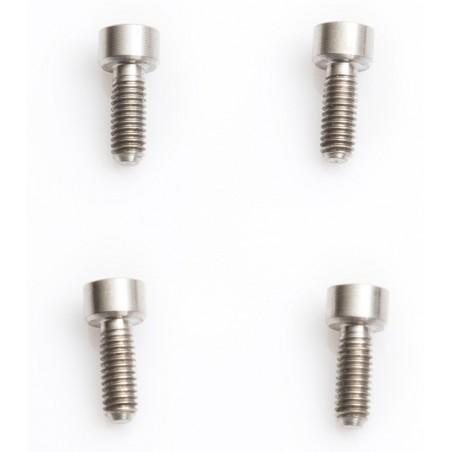 4 screws in Titanium for lock-on grips