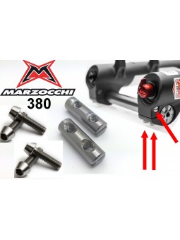 Marzocchi 380: 2 barrels / 4 screws in Titanium