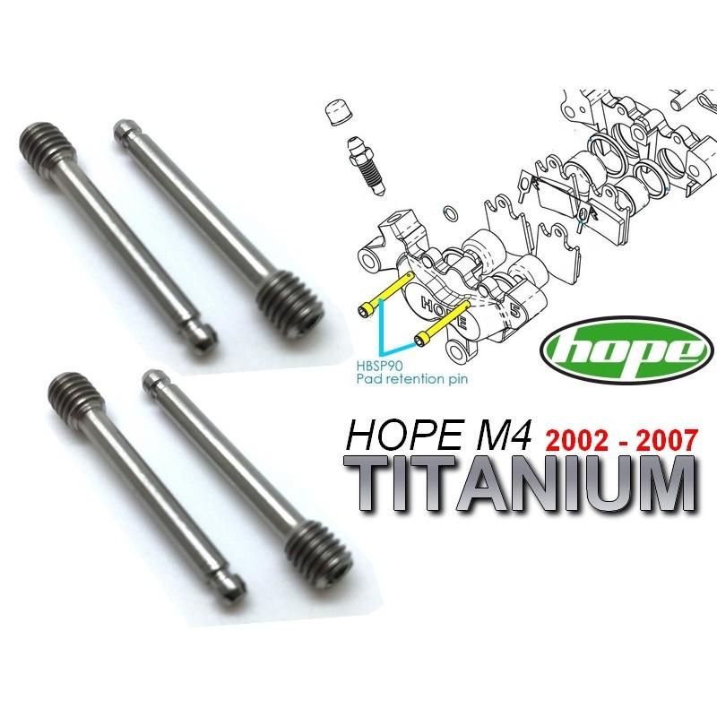 HOPE: 4 pins for brake pads M4 2002 à 2007